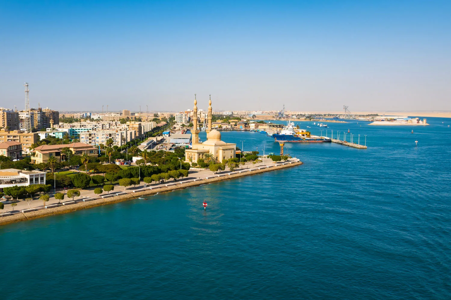 SUEZ CANAL, EGYPT