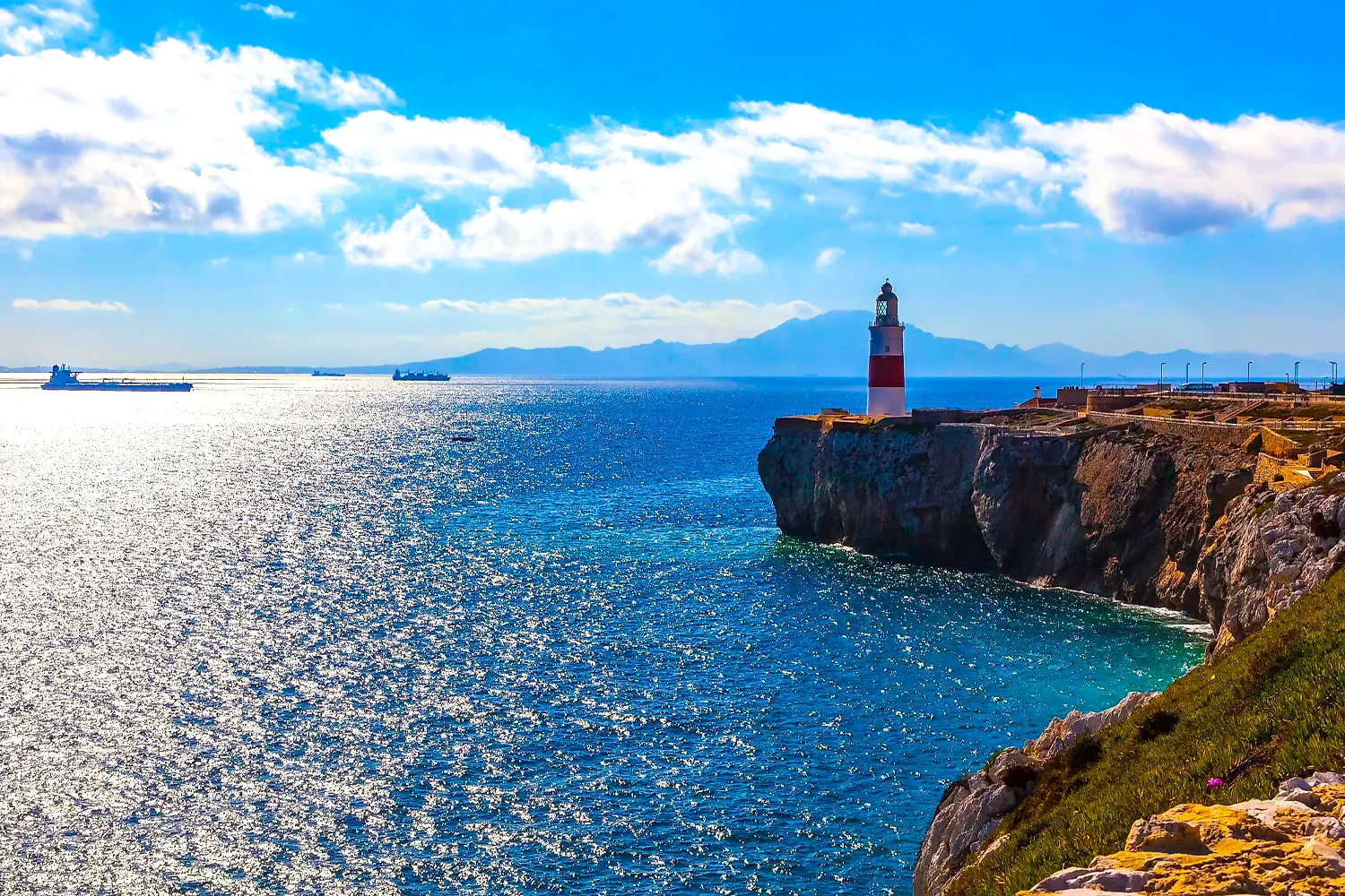 la mer d’Alboran, Espagne/Maroc