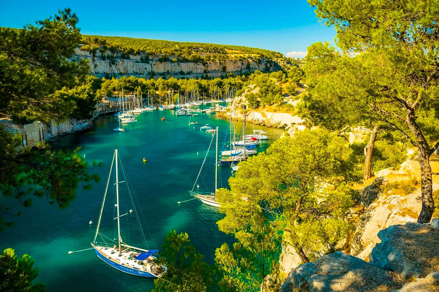 Calanques National Park Bay