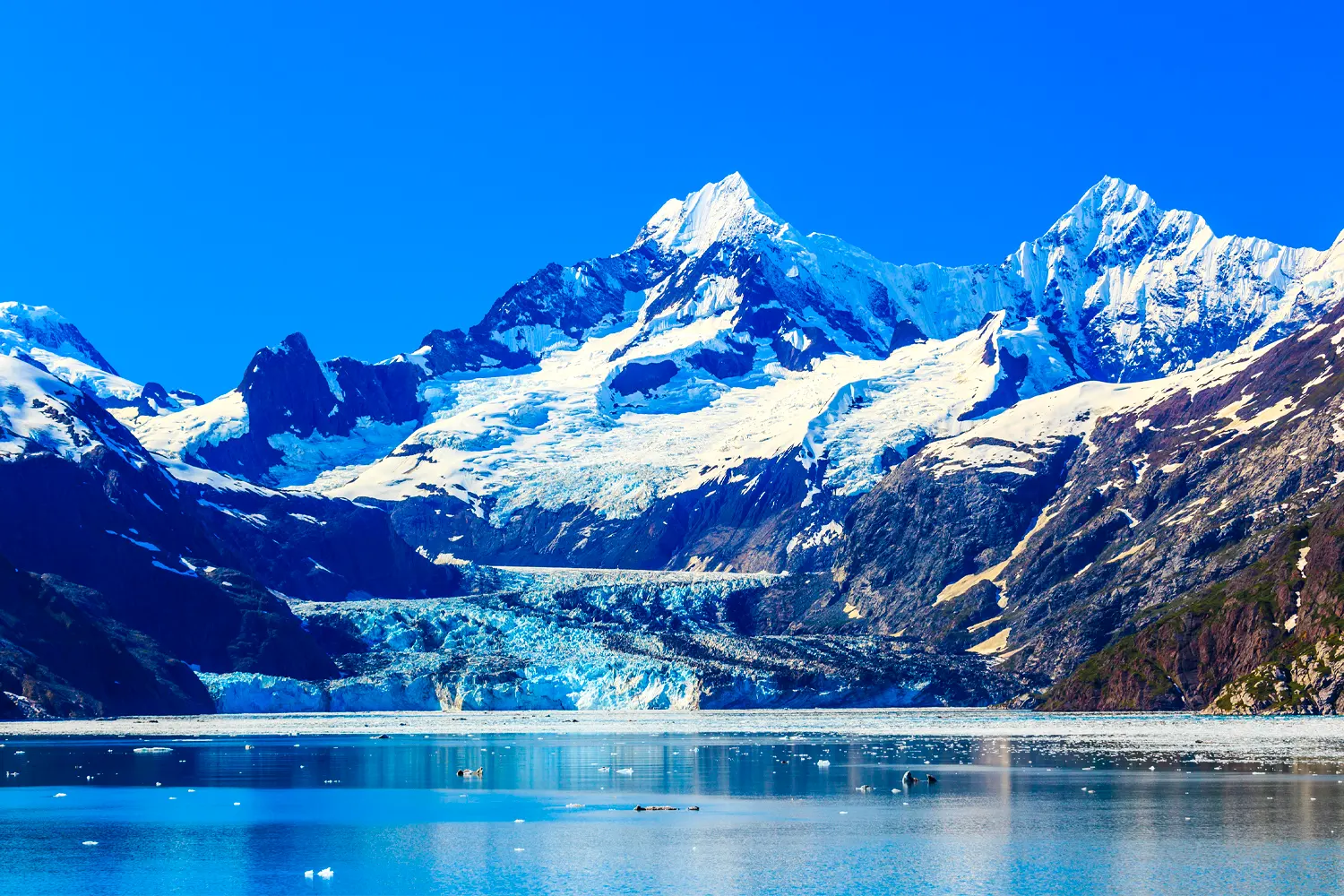 Cruising Hubbard Glacier