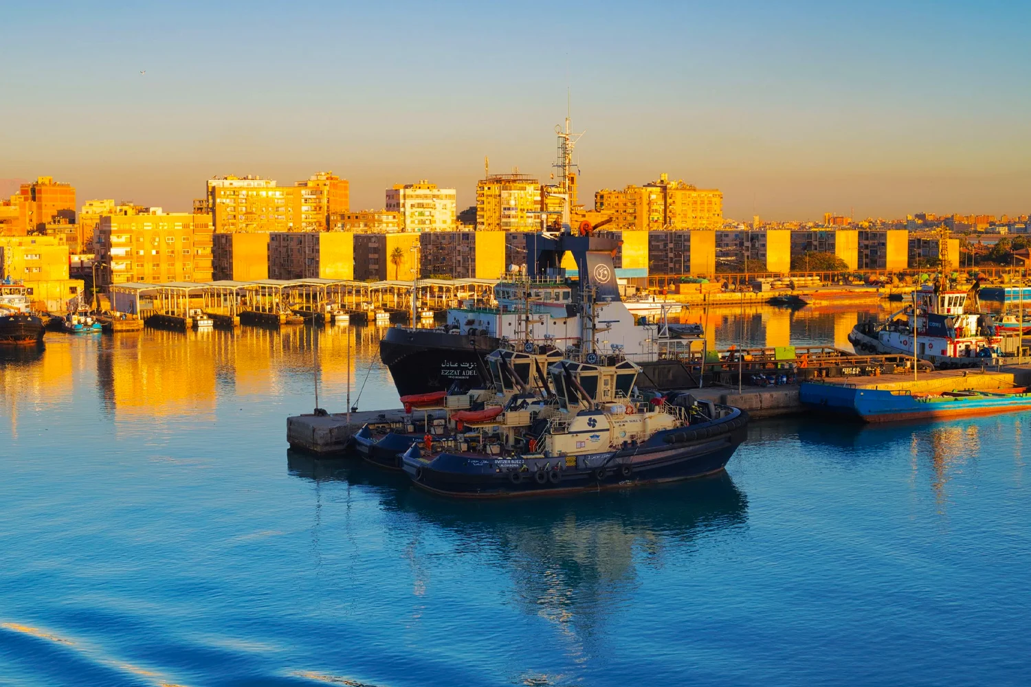 la traversée du canal de Panama, Égypte